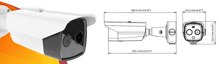 Crowd Fever Screening Camera with Optical Imaging